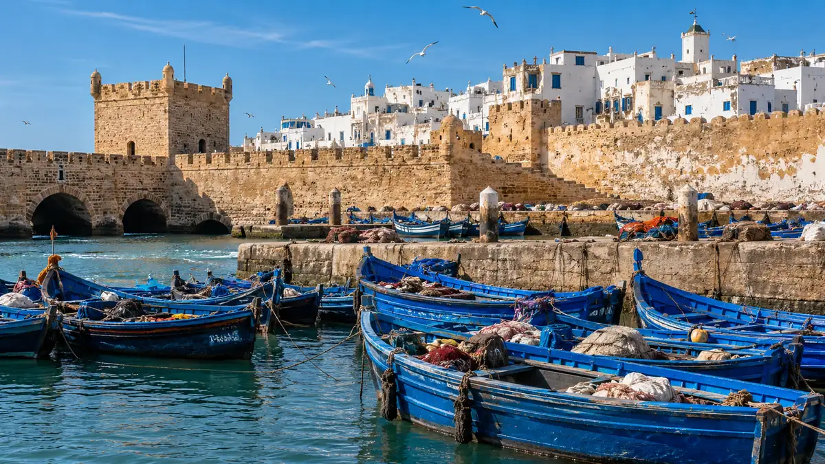 Essaouira en 3 jours sans voiture : illustration photographique du sujet